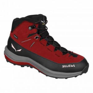 Kids' Salewa Mountain Trainer 2 Powertex Sneakers Red | S-8645790