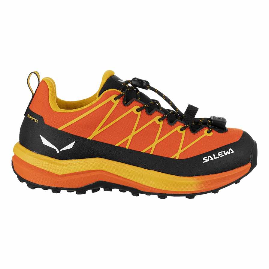 Kids' Salewa Wildfire 2 Powertex Sneakers Orange Red Orange / Gold | S-7610934