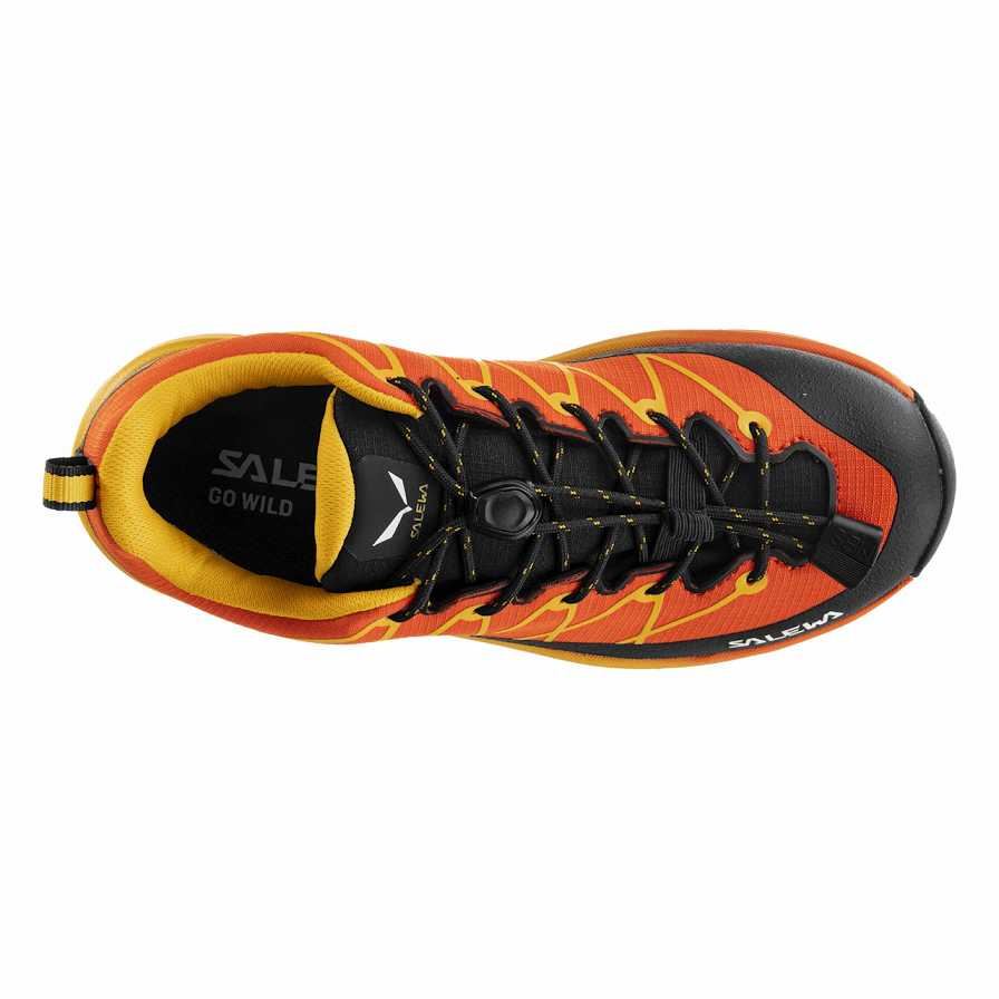 Kids' Salewa Wildfire 2 Powertex Sneakers Orange Red Orange / Gold | S-7610934