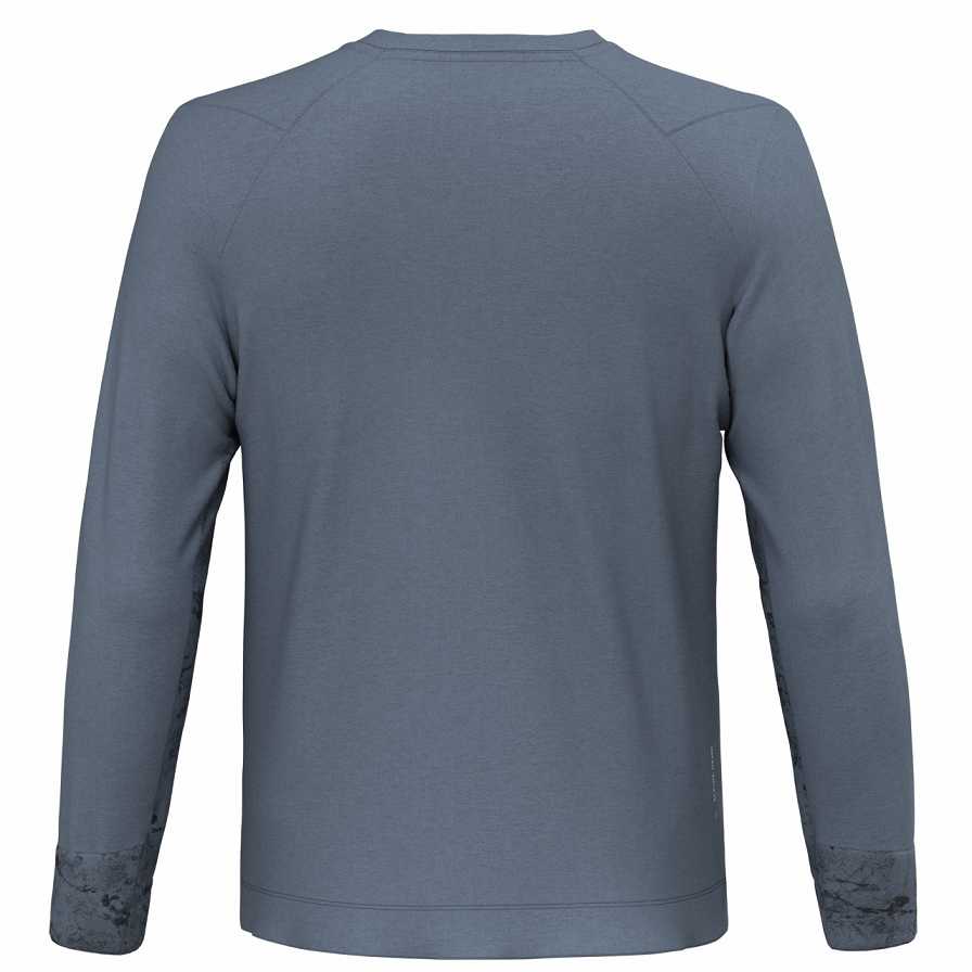 Men Salewa Lavaredo Hemp Pullover Grey | S-2153467