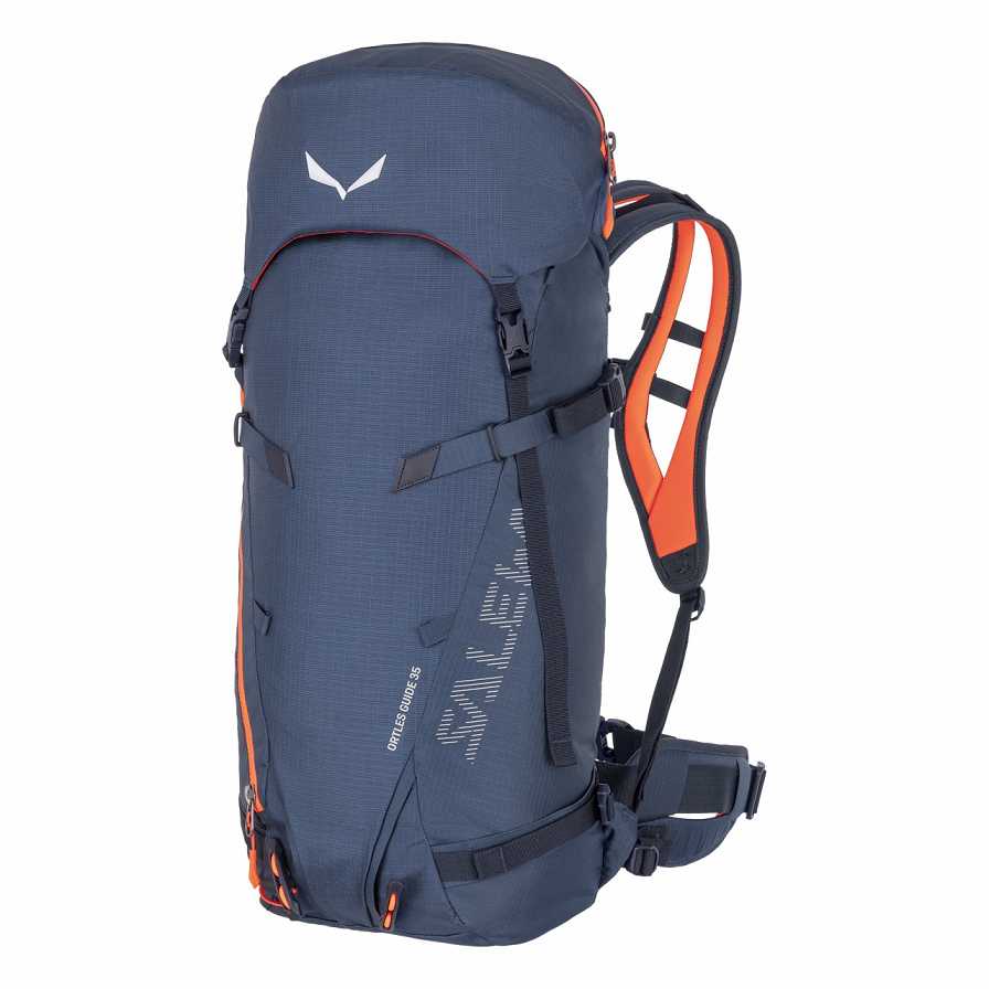 Men Salewa Ortles Guide 35l Backpack Blue Dark Blue | S-6420581