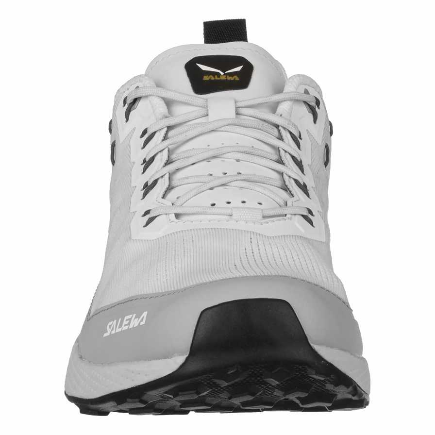 Men Salewa Pedroc Air Hiking Shoes White / Light Grey | S-4230789