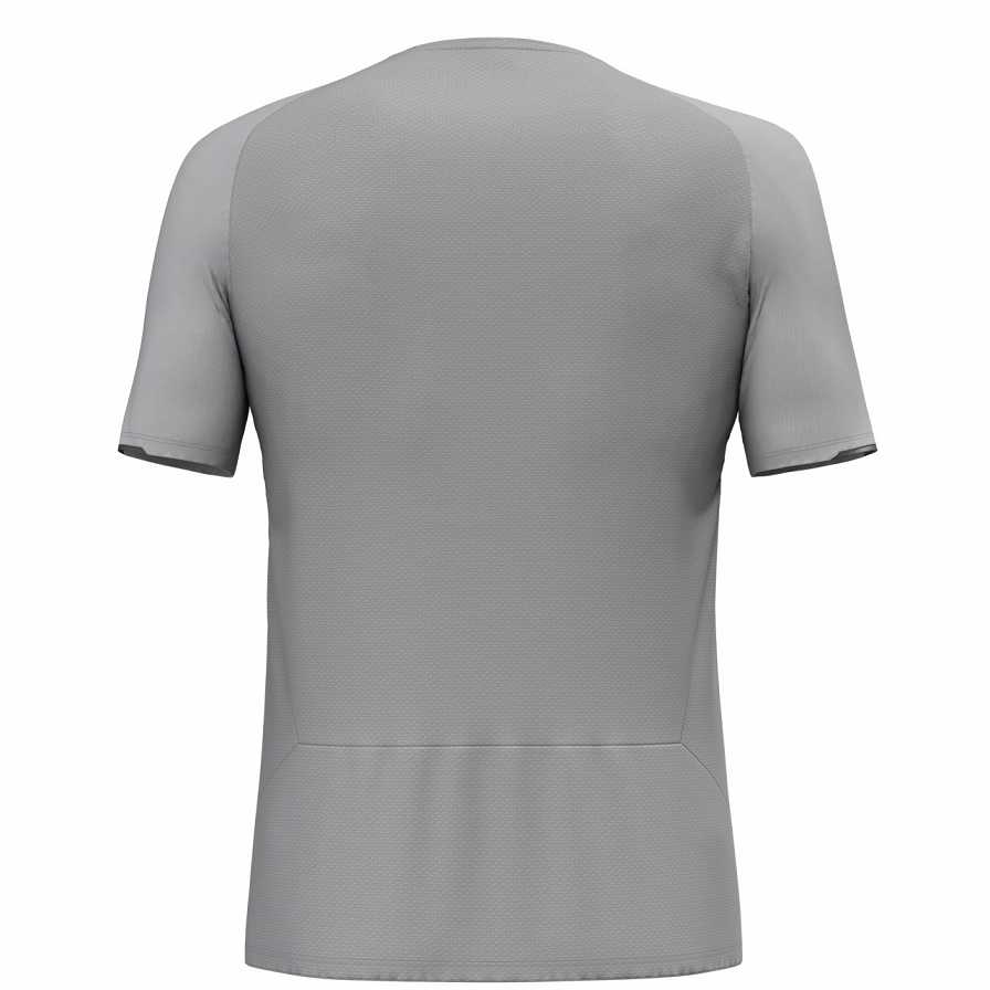 Men Salewa Pedroc Ptc Delta T Shirts Grey | S-1095847