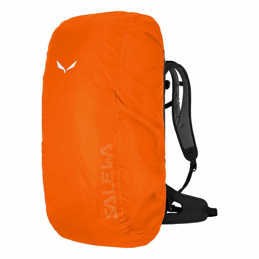 Men Salewa Raincover 35-55l Backpack Red Orange | S-6810294