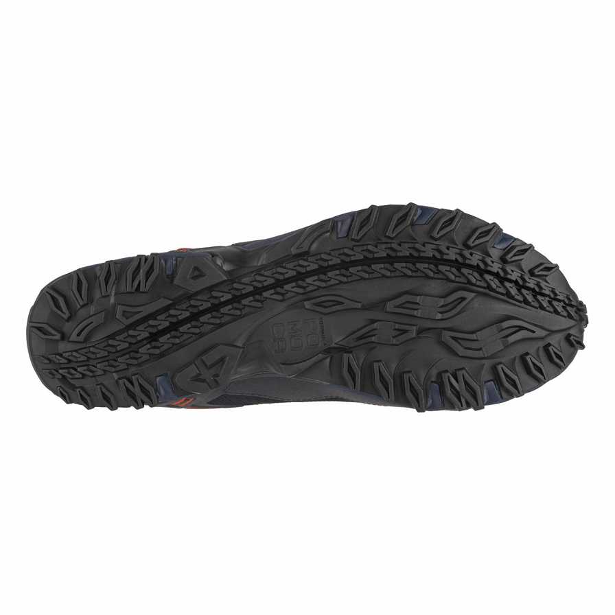 Men Salewa Ultra Train 3 Hiking Shoes Black | S-3980247