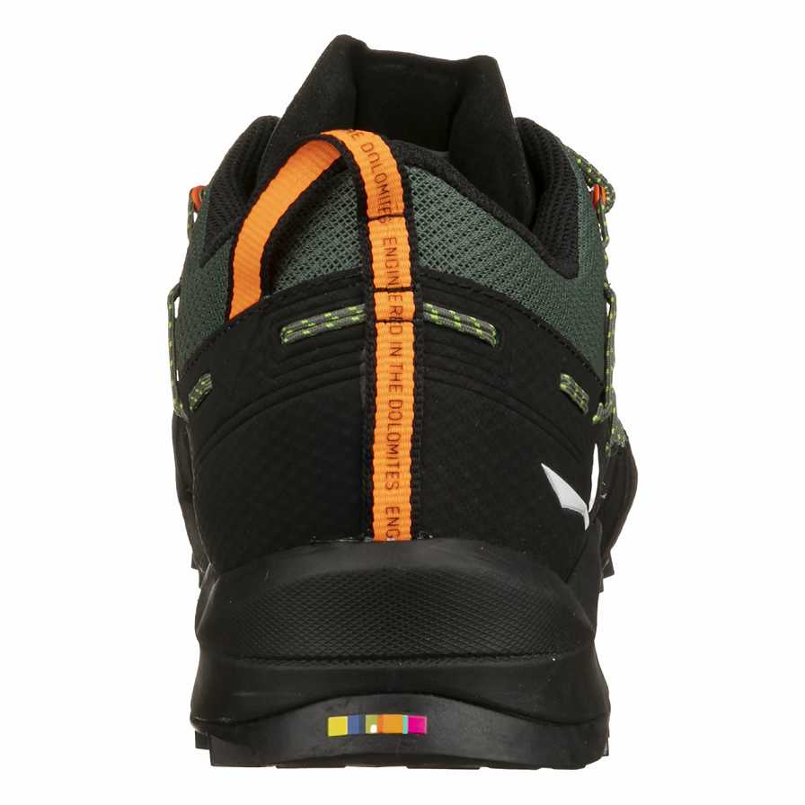 Men Salewa Wildfire 2 Approach Shoes Green / Black | S-4120765