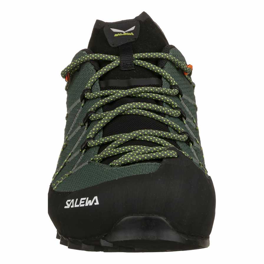 Men Salewa Wildfire 2 Approach Shoes Green / Black | S-4120765