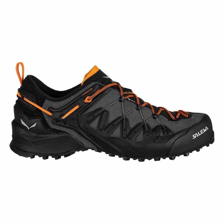 Men Salewa Wildfire Edge GORE-TEX® Approach Shoes Black / Black | S-4628739