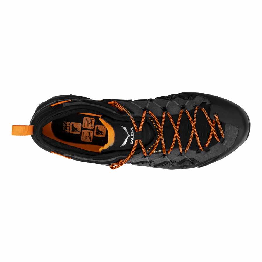 Men Salewa Wildfire Edge GORE-TEX® Approach Shoes Black / Black | S-4628739