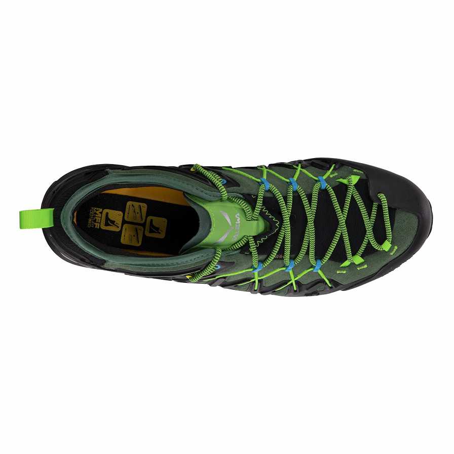 Men Salewa Wildfire Edge GORE-TEX® Approach Shoes Green / Green | S-7250948