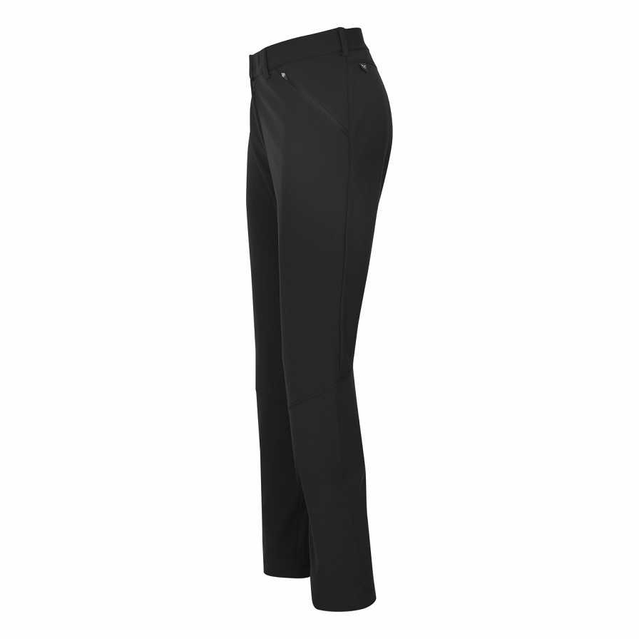 Women Salewa Dolomia Pants Black | S-1943207