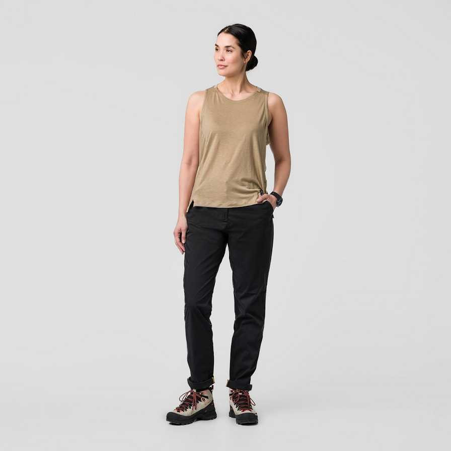 Women Salewa Fanes Am T Shirts Beige | S-2657134