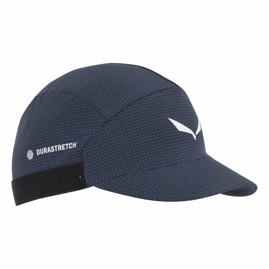 Women Salewa Flex Cap Blue Navy | S-6175890