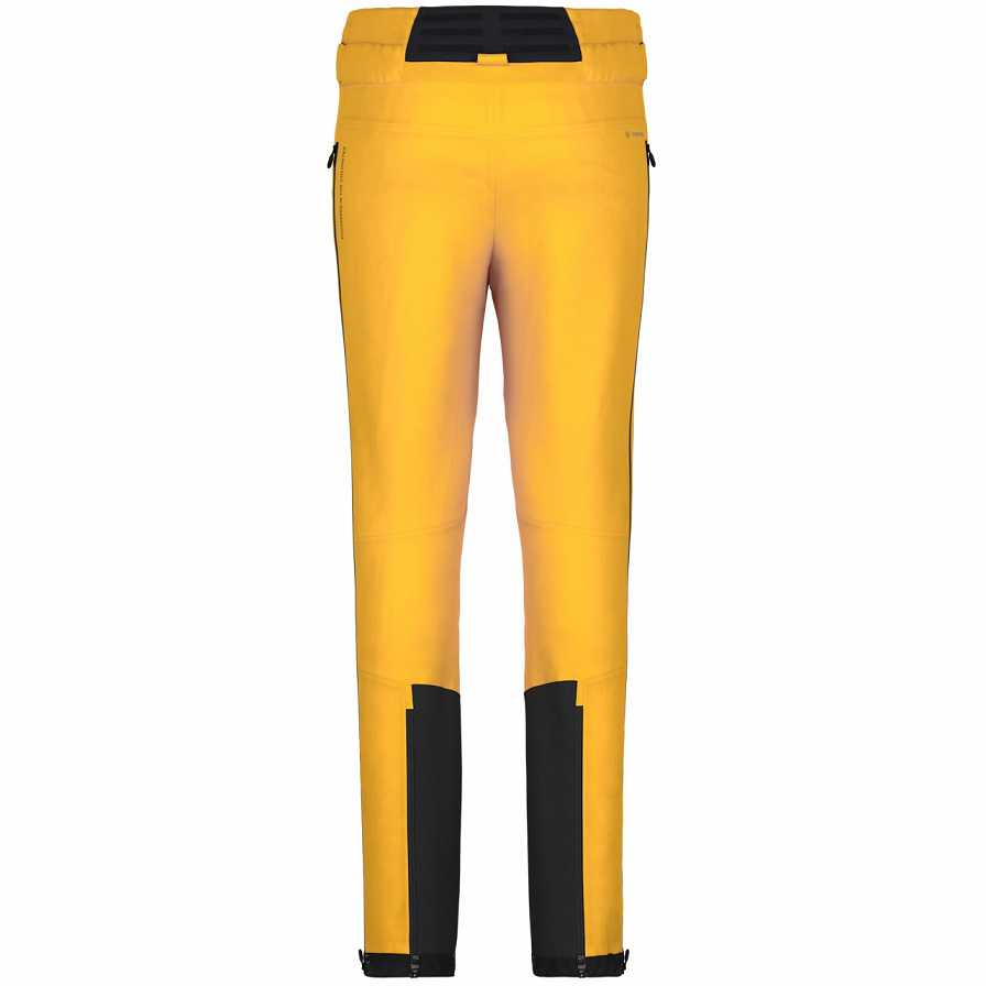 Women Salewa Ortles 3l Ptx Shell Pants Yellow | S-6358491