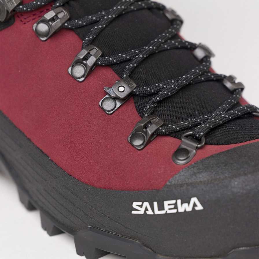 Women Salewa Ortles Ascent Mid GORE-TEX® Mountaineering Boots Red / Black | S-3921805