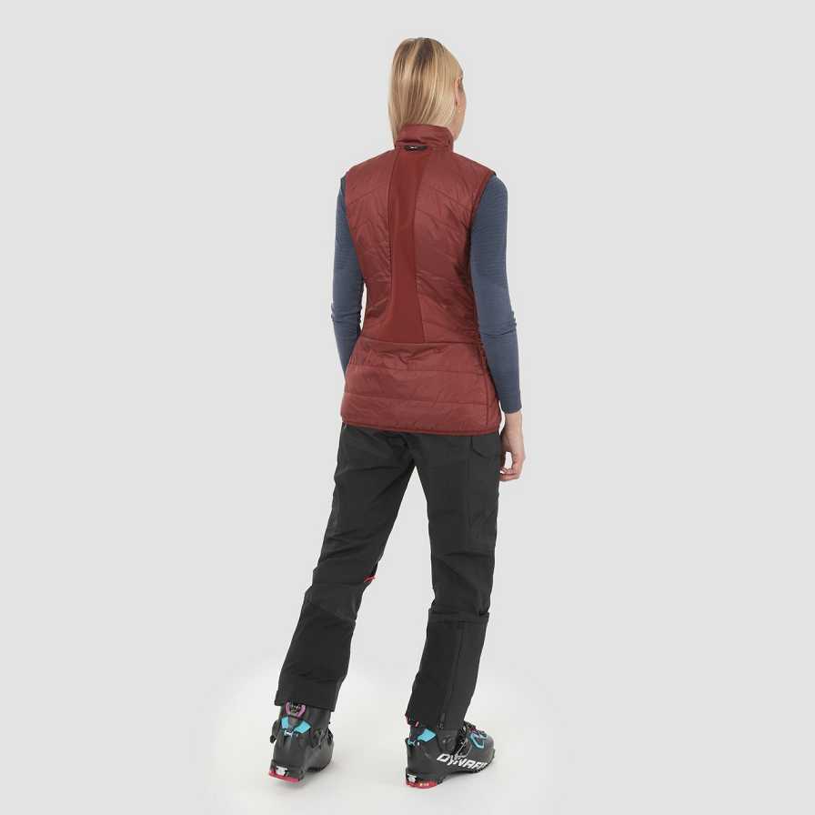 Women Salewa Ortles Hyb Vest Red | S-8021769