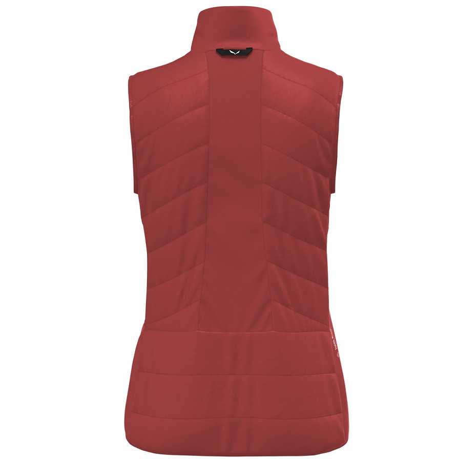 Women Salewa Ortles Hyb Vest Red | S-8021769