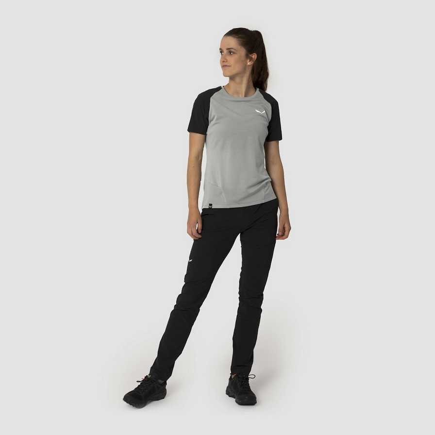 Women Salewa Pedroc 2 Dst Light Pants Black | S-1059348