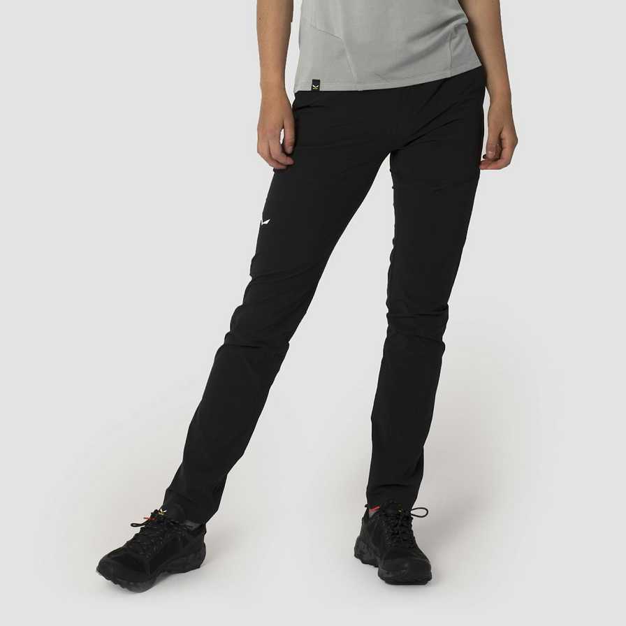 Women Salewa Pedroc 2 Dst Light Pants Black | S-1059348