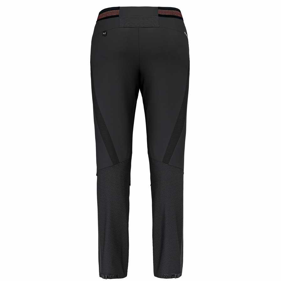 Women Salewa Pedroc Pro Dst Pants Black | S-1382045