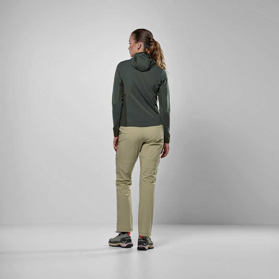 Women Salewa Puez Am/Dst Hoodie Green Dark Olive | S-1405972