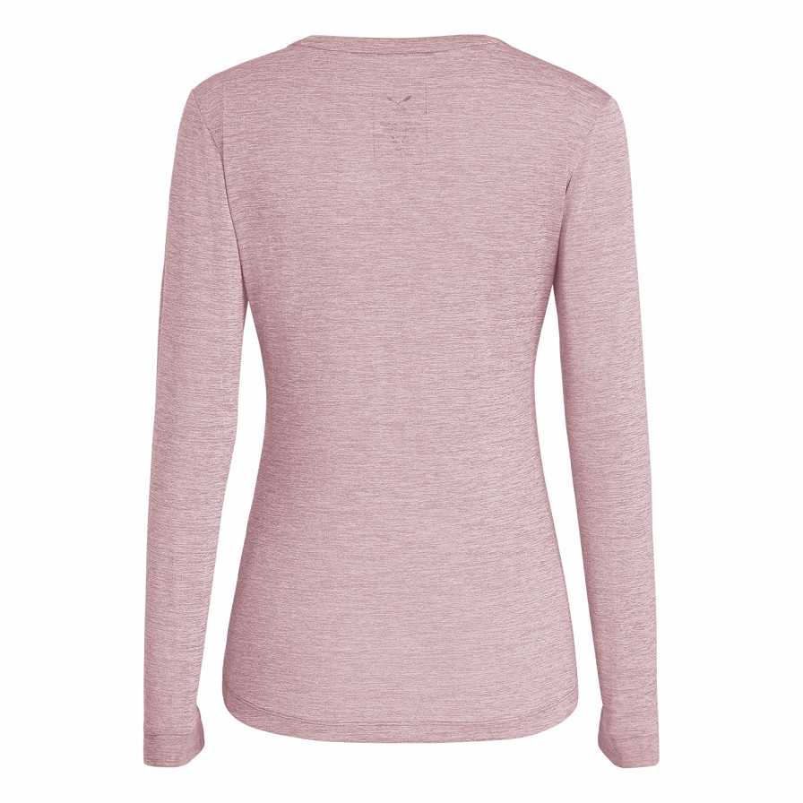 Women Salewa Puez Melange Dry Base Layer Pink | S-2495736