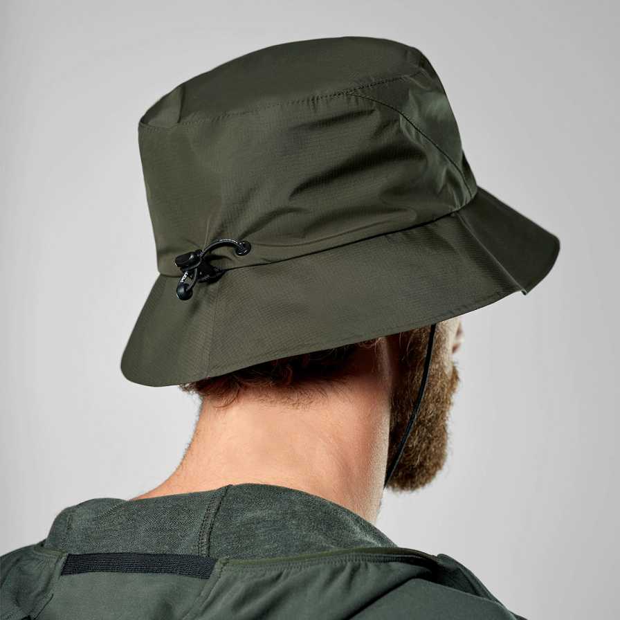 Women Salewa Puez Ptx Rain Hat Green Dark Olive | S-2793486