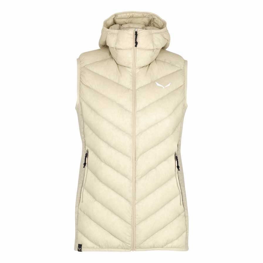 Women Salewa Sarner/Rds Vest Beige | S-7436801