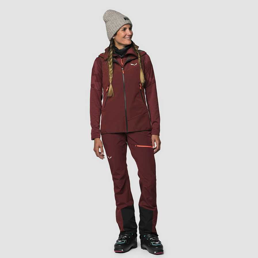 Women Salewa Sella Dst Vest Red | S-3951840