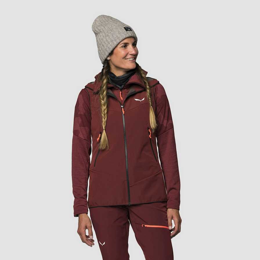 Women Salewa Sella Dst Vest Red | S-3951840