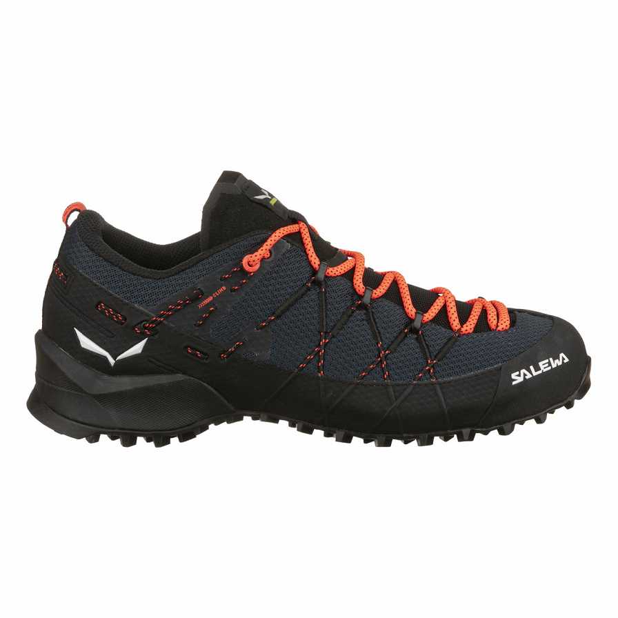 Women Salewa Wildfire 2 Approach Shoes Blue Navy / Black | S-2346715