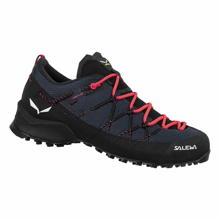 Women Salewa Wildfire 2 Approach Shoes Blue Navy / Black | S-2346715