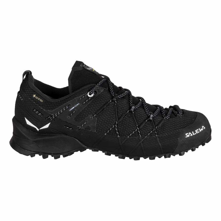 Women Salewa Wildfire 2 Wo GORE-TEX® Approach Shoes Black / Black | S-9815473