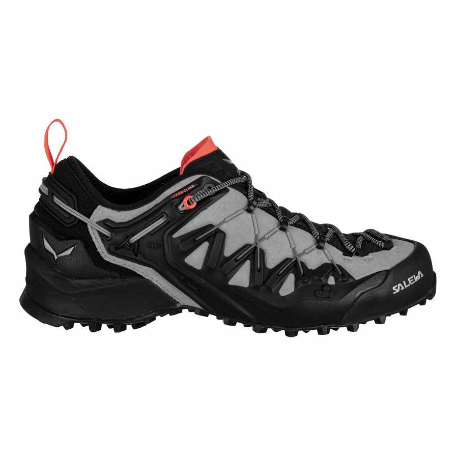 Women Salewa Wildfire Edge Approach Shoes Grey / Black | S-2087615