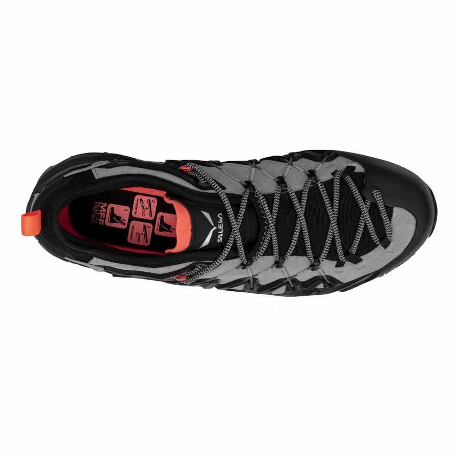 Women Salewa Wildfire Edge Approach Shoes Grey / Black | S-2087615