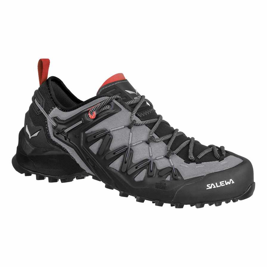 Women Salewa Wildfire Edge Approach Shoes Grey / Black | S-2087615